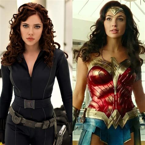 gal gadot tits|Scarlett Johansson vs Gal Gadot